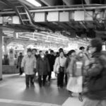一人旅：鉄路にて