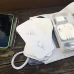 iPhone 5c 32GB ソフトバンクがやって来ました。グリーンが綺麗なデザイン