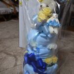 【ご出産のお祝い】おむつケーキ（パンパース Sサイズ 50枚） 可愛く実用的なプレゼント