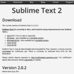 Sublime Text 2 Mac OSX インストール – 時間を大切にしたい！を実現できると感じるテキストエディター –
