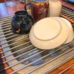 折りたたみ水切りラック 一人暮らしの狭いキッチンシンクで食器洗いの乾燥が楽ちんに