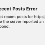 MarsEdit 3 突然投稿できないGet Recent Posts Errorトラブルを解決