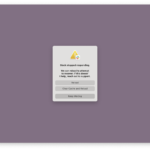 Slackのmacアプリが起動しても真っ白（真っ紫）で困ったので解決した
