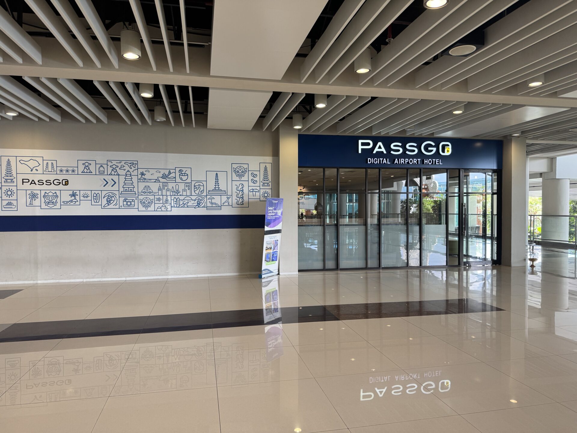 PASSGO DIGITAL AIRPORT HOTEL の入口