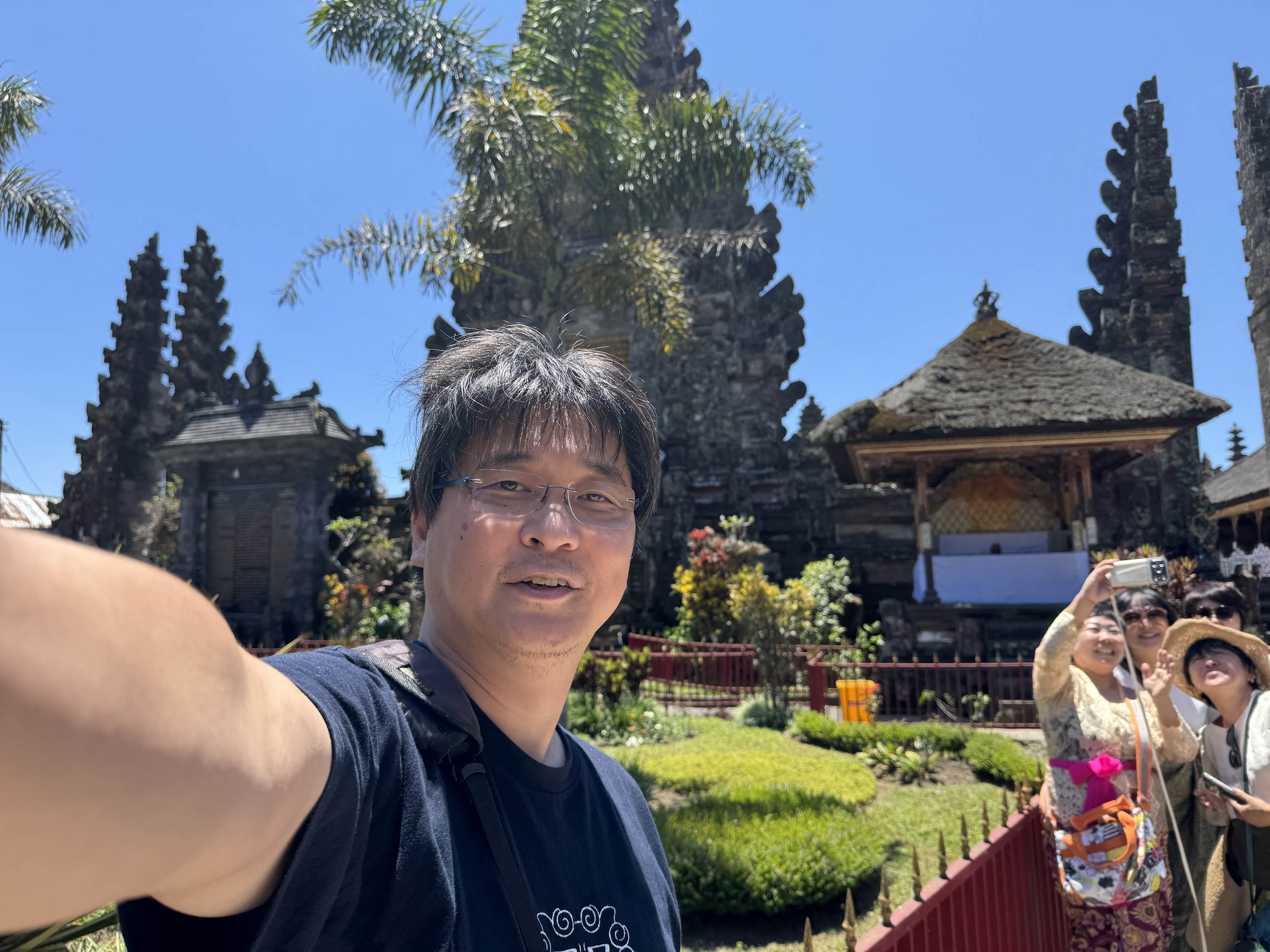ブサキ寺院で