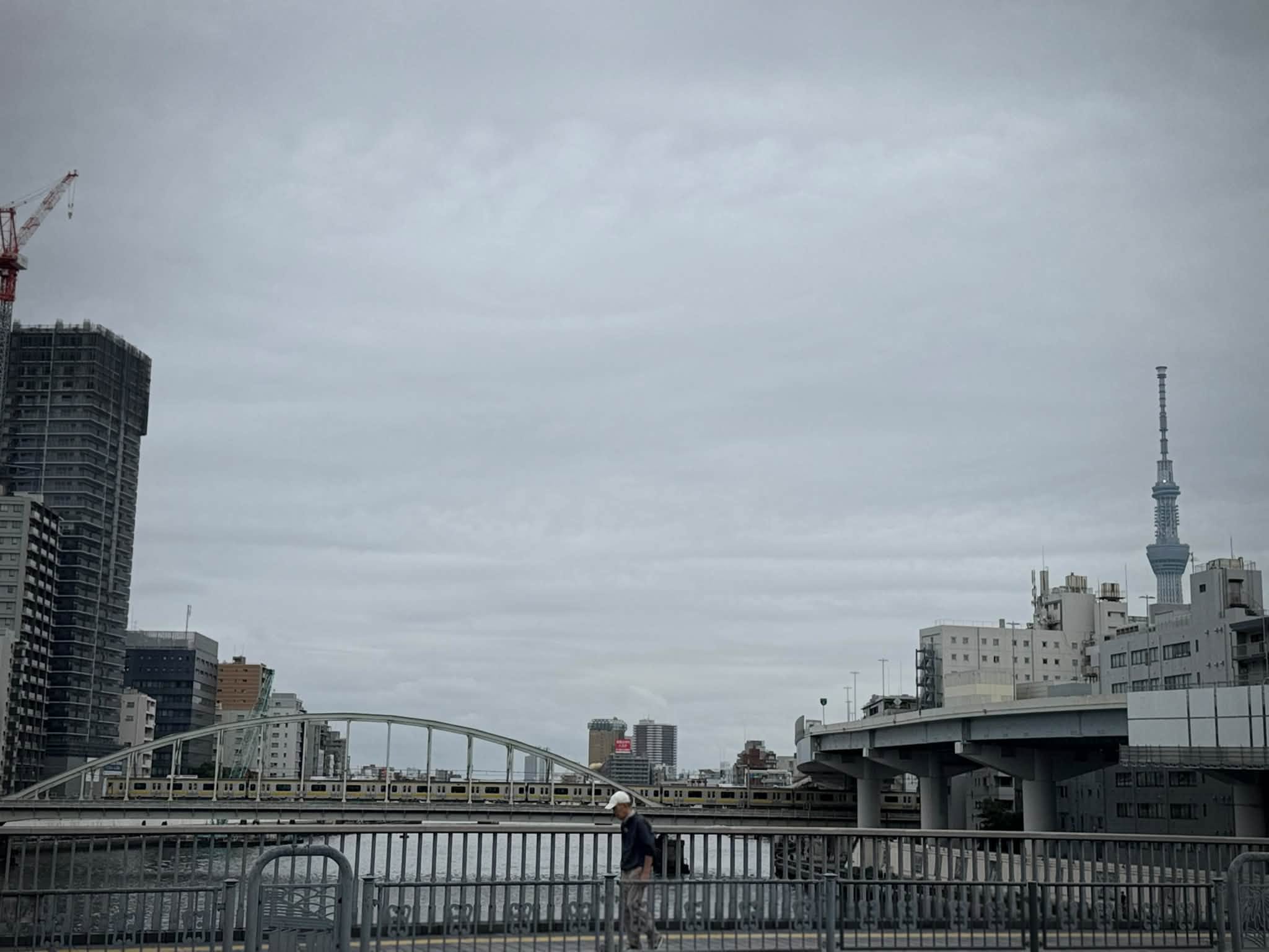 隅田川とスカイツリー