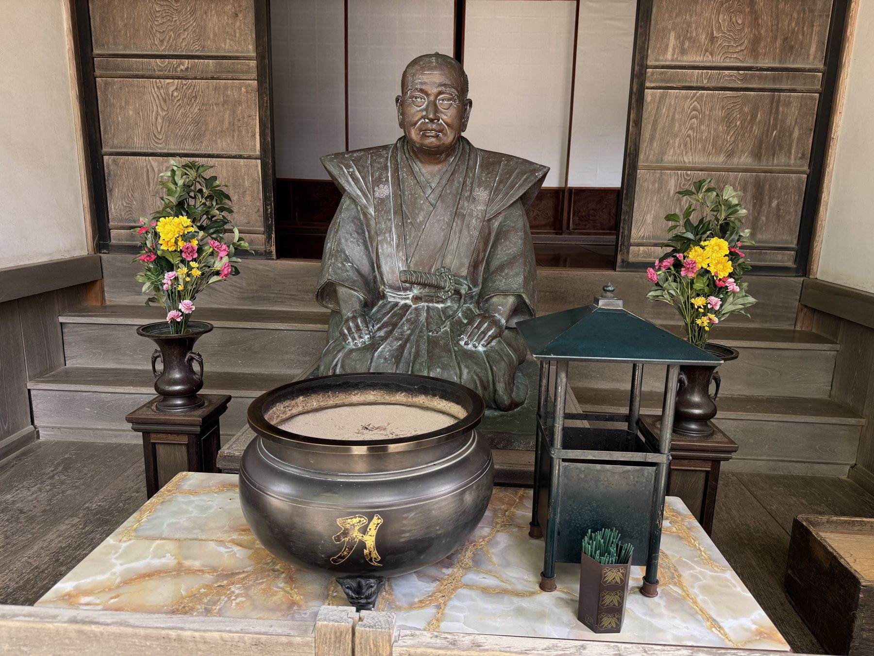 大乗寺にて