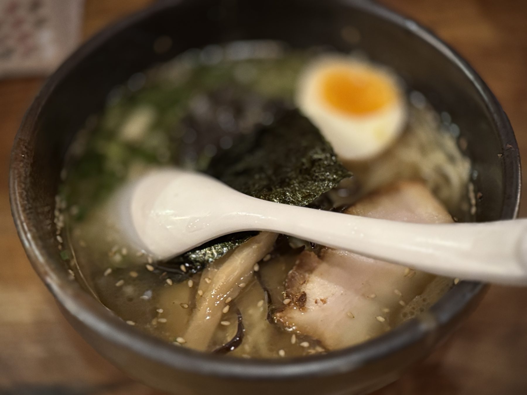シメのラーメン