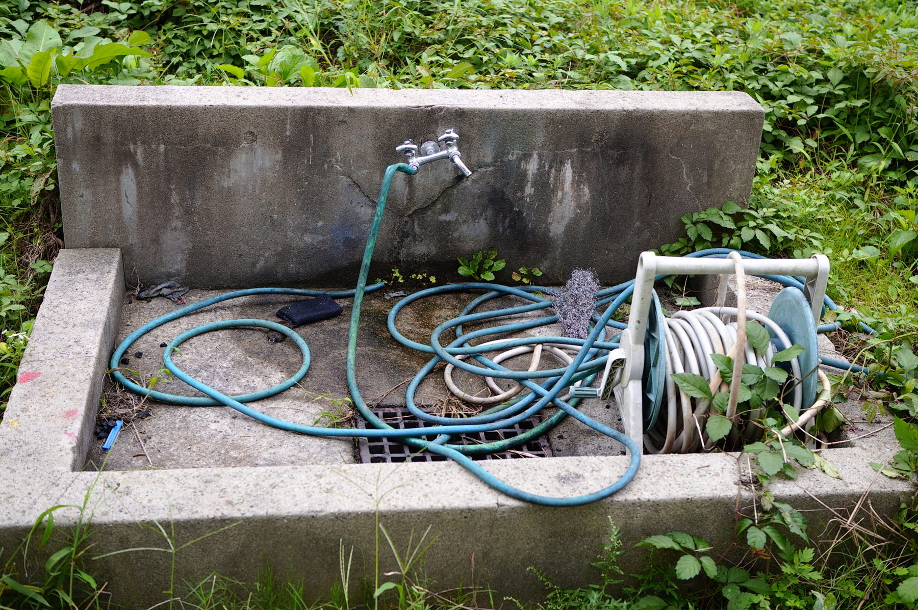 当時のままの水場